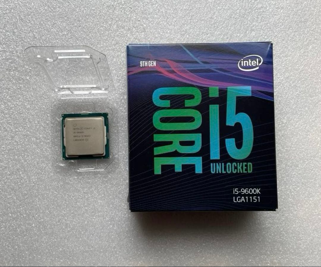 Intel Core i5 9600K 6コア (BOX)