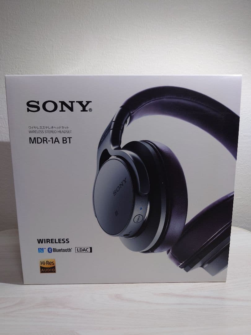 【SONY】ワイヤレスヘッドホン MDR-1ABT（シルバー）:ほぼ未使用