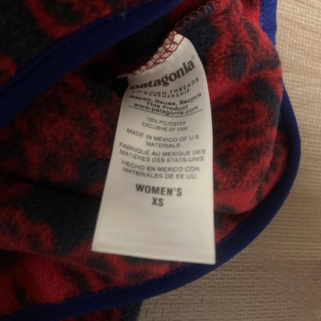パタゴニア　シンチラ　花柄　レディース　XS