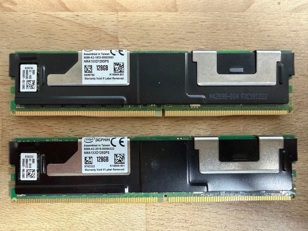 Intel Optane Memory 第一世代 128GBx2 256GB