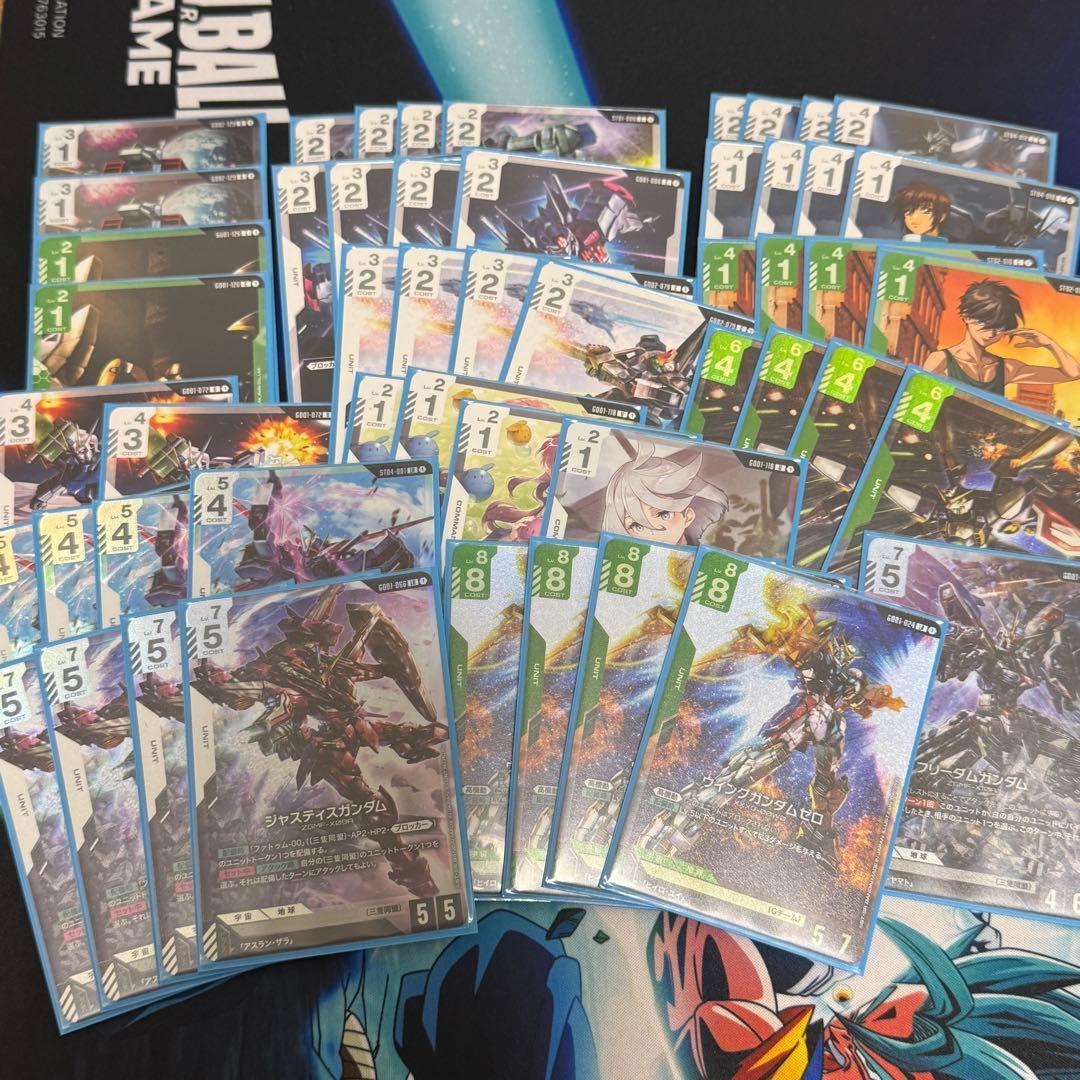【デッキ販売】緑白ウイング ガンダムカードゲーム