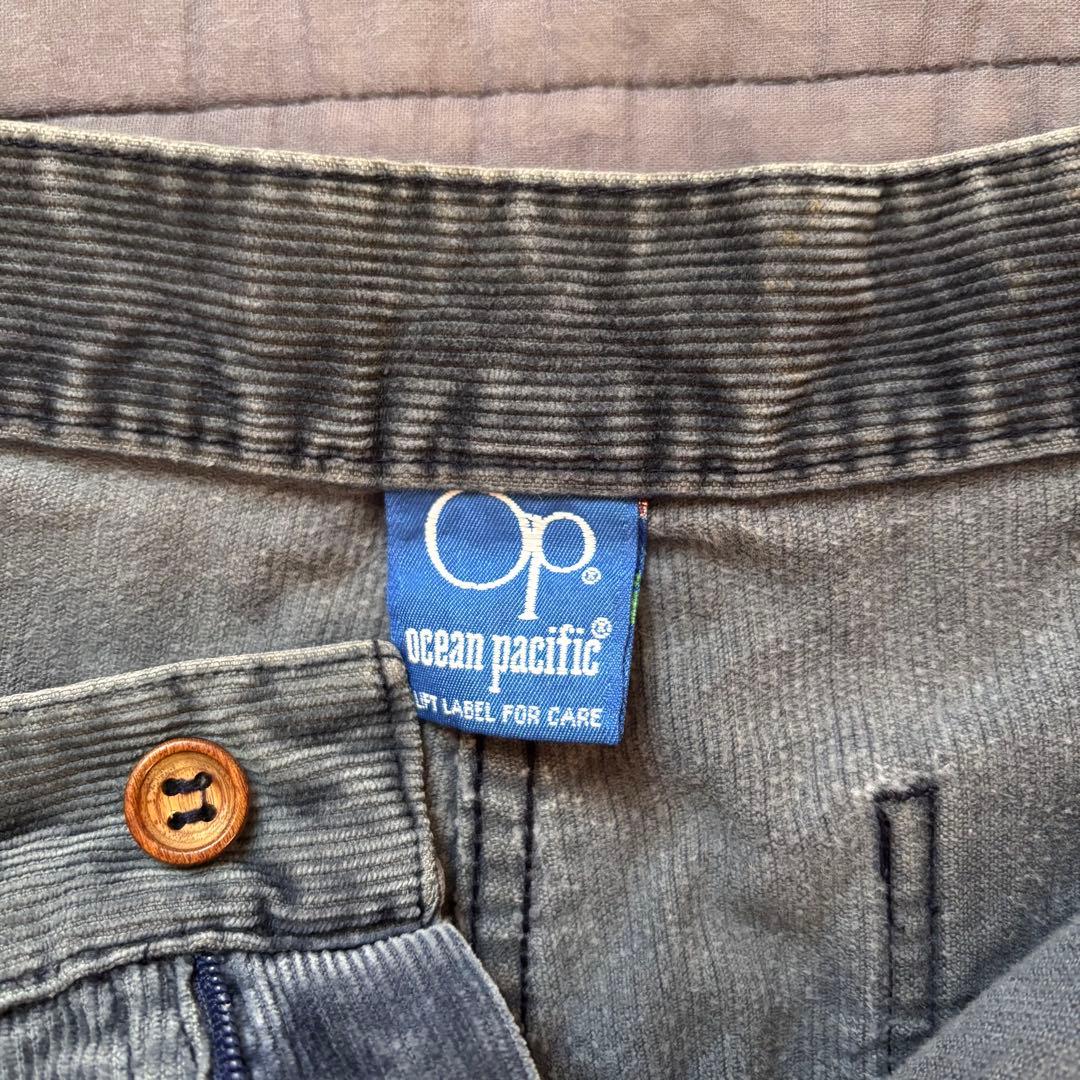 70s 80s op オーシャンパシフィック コーデュロイ ショーツ