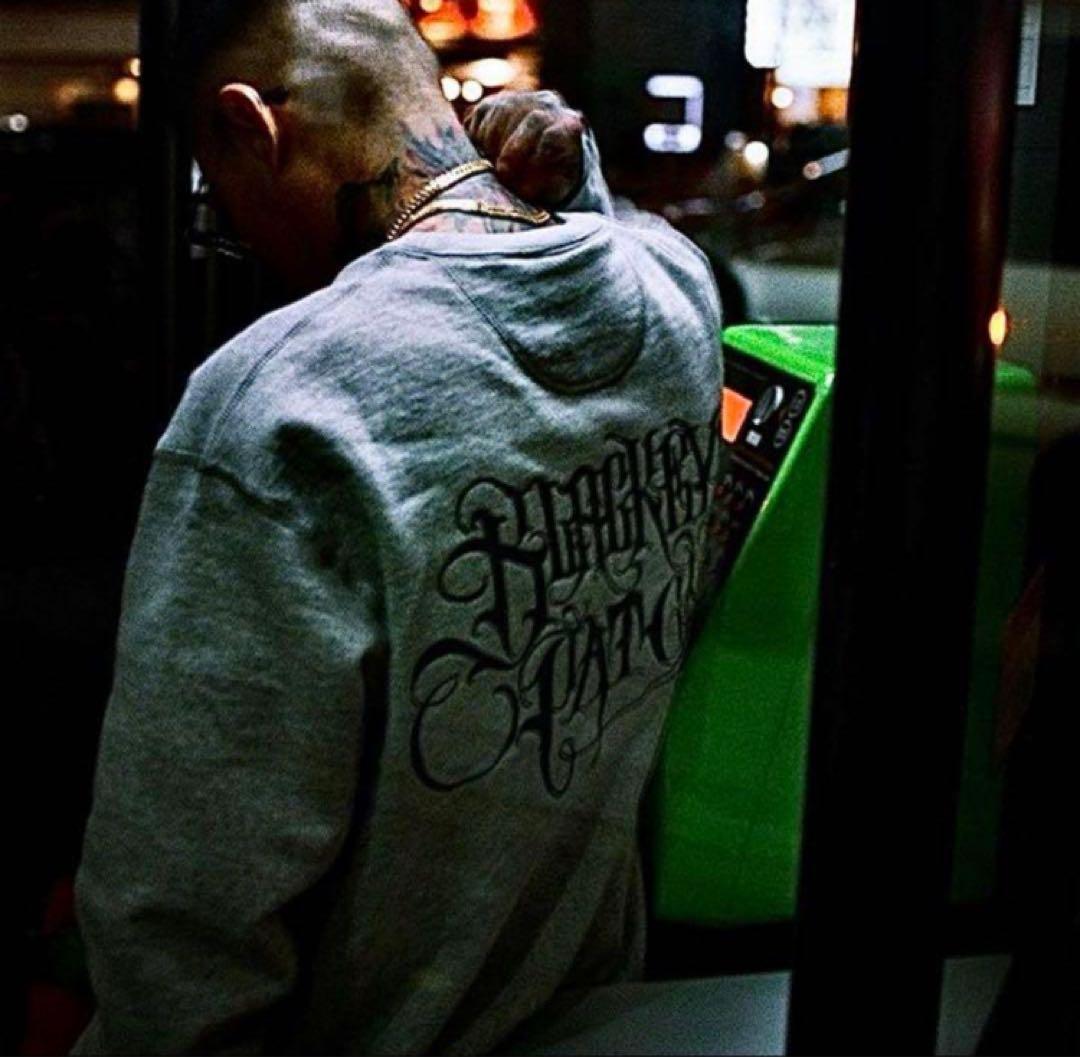 舐達麻　budspool gakkinブラックアイパッチ　スウェットトレーナーL