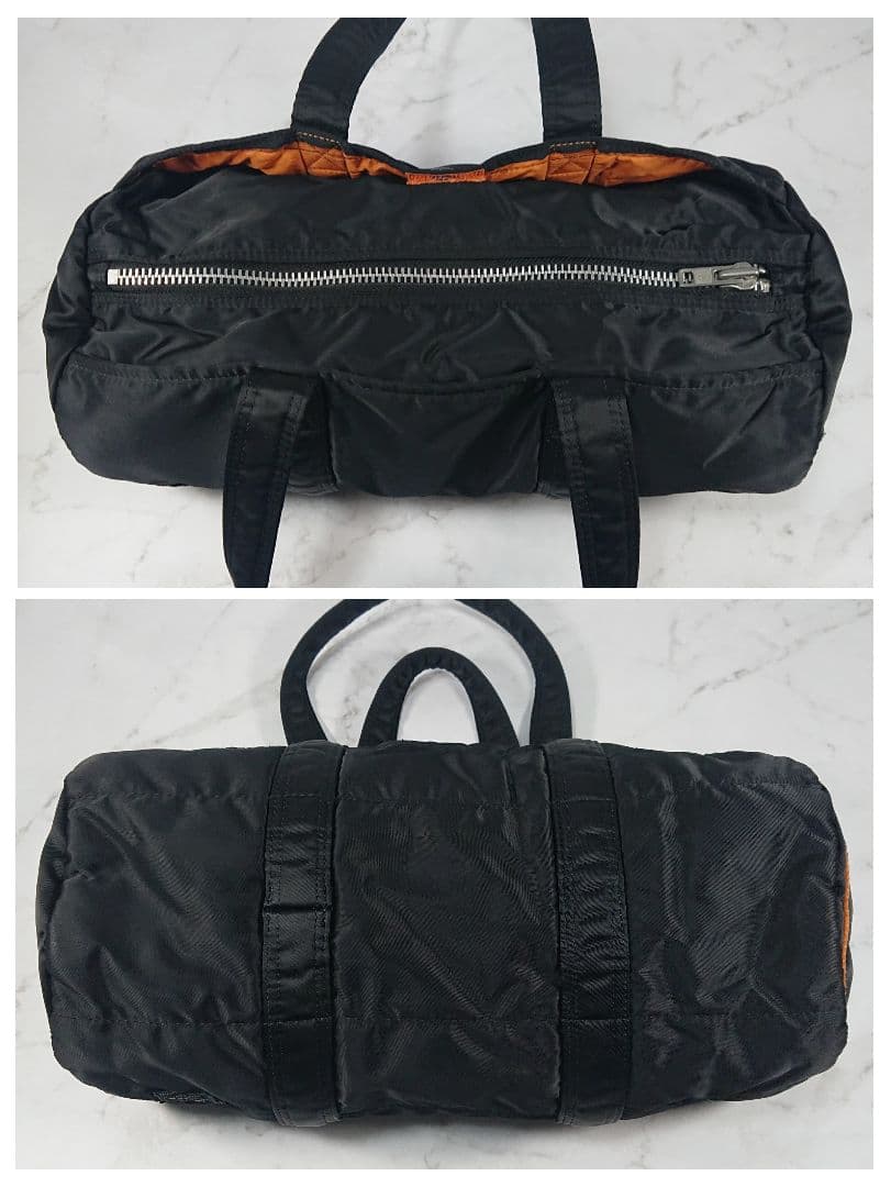 『美品』PORTER ポーター タンカー ミニボストンバッグ（L）吉田カバン 黒