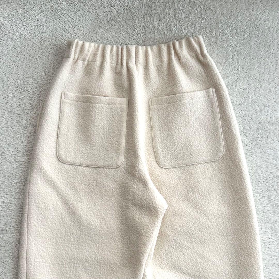 美品 スティーブンアラン SHRINK PANTS/パンツ ウール M ホワイト