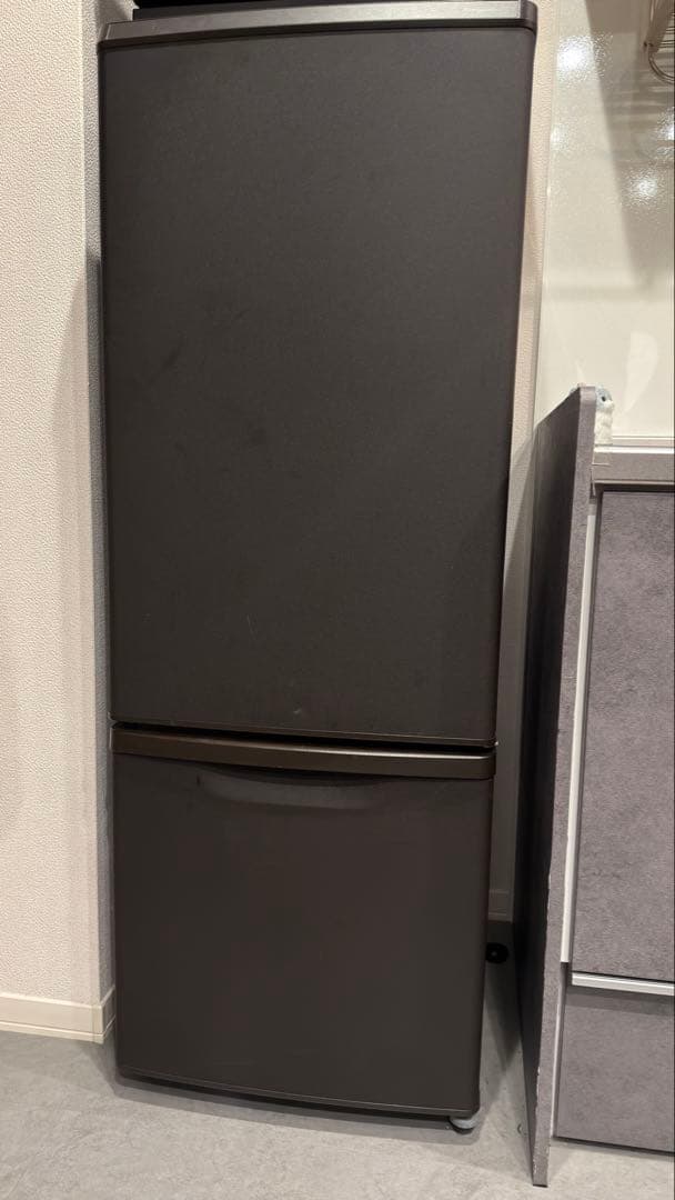 Panasonic 冷蔵庫 168L マットビターブラウン 2023年製