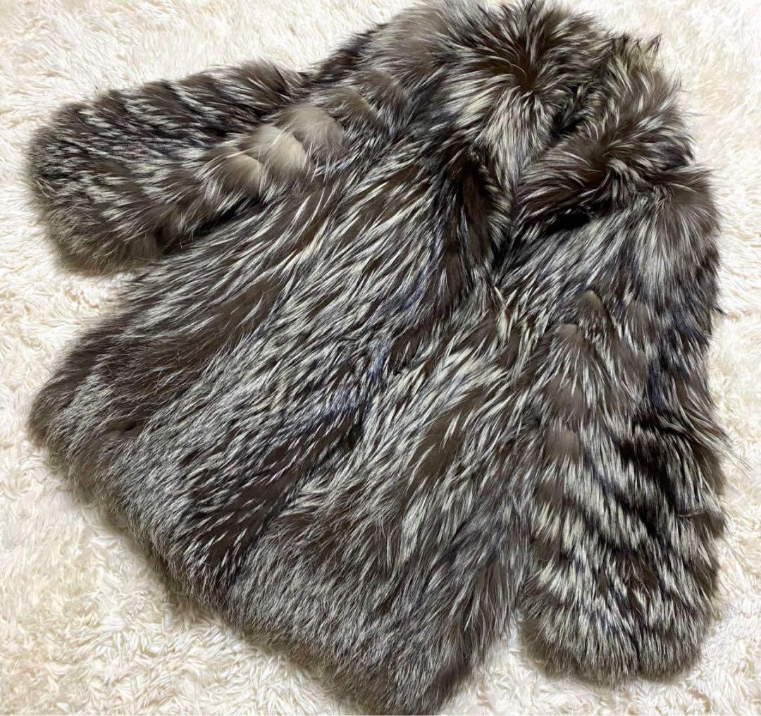 SAGA FOX フォックスファー　毛皮　コート