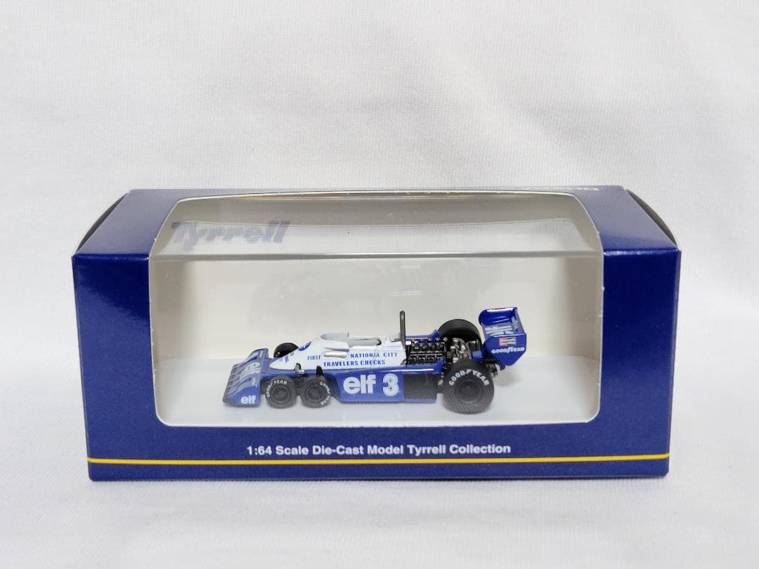 京商　1/64　ティレル　タイレル　F-1　P34　ミニカー ６台まとめて