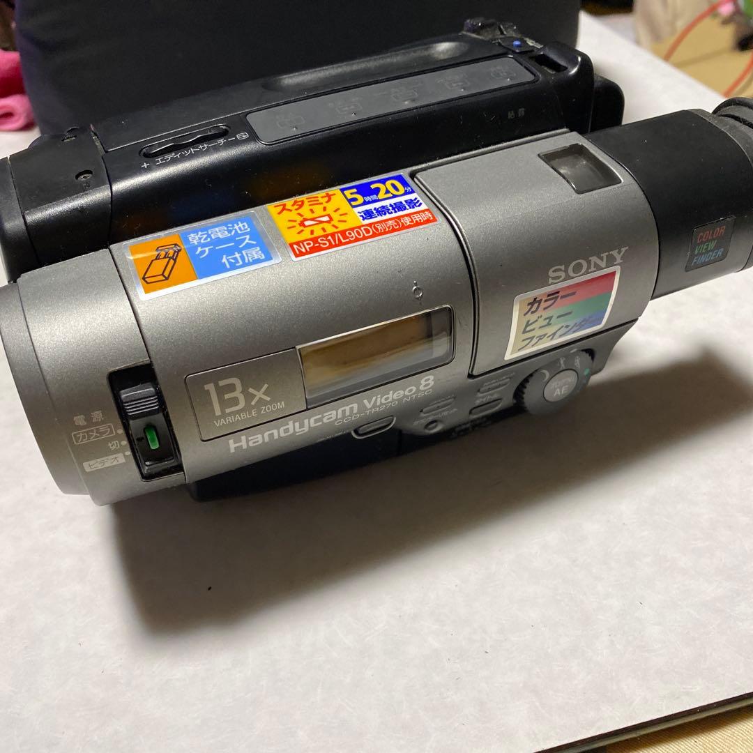 訳あり　SONY Video8 Handycam CCD-TR270 ②