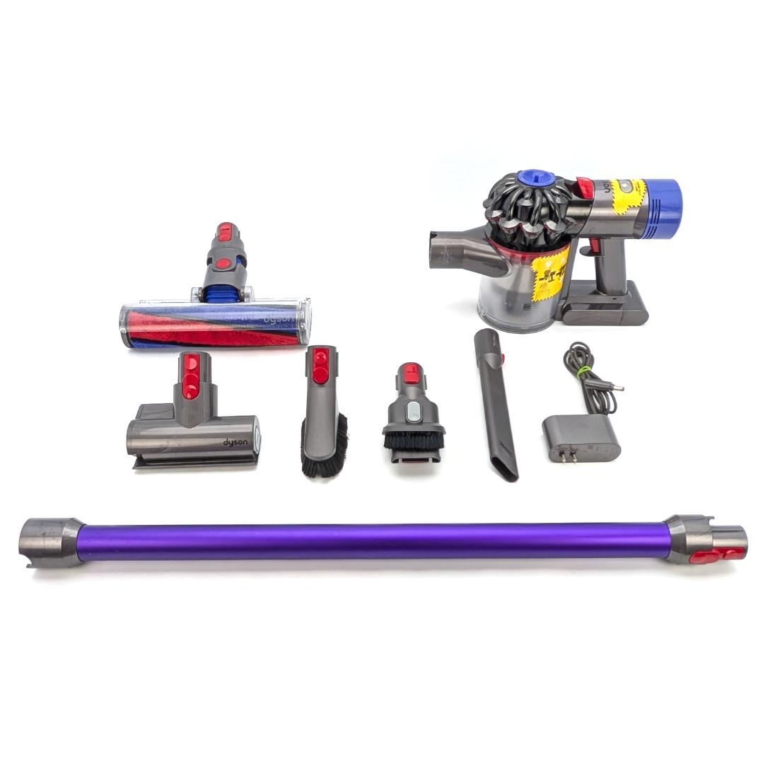 dyson V7 fluffy SV11 コードレス掃除機 分解清掃済み