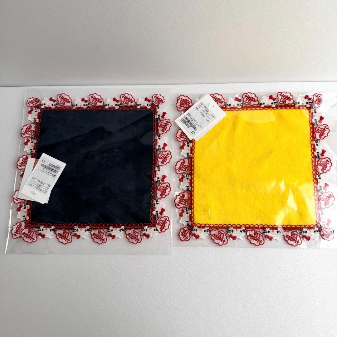 匿名配送　キティ× 近沢レース× ユナイテッドアローズ　　ハンカチ　2枚セット