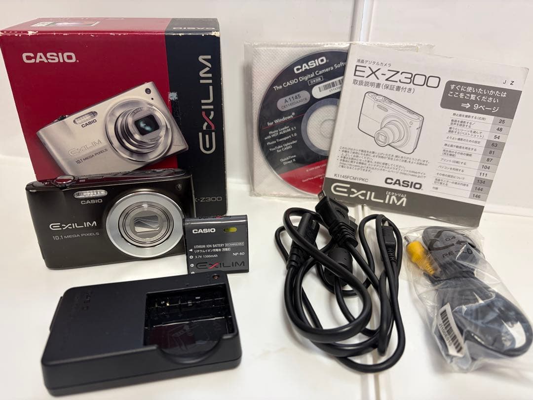 【動作確認済・付属品完備】CASIO EXILIM EX-Z300 ※傷あり