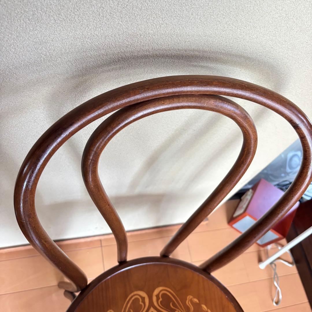 マチャ　　　　　ダイニングチェア　曲げ木 アンティーク風ウィンザーチ軽量①