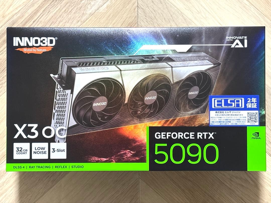 新品未開封 INNO3D GeForce RTX 5090 X3 OC