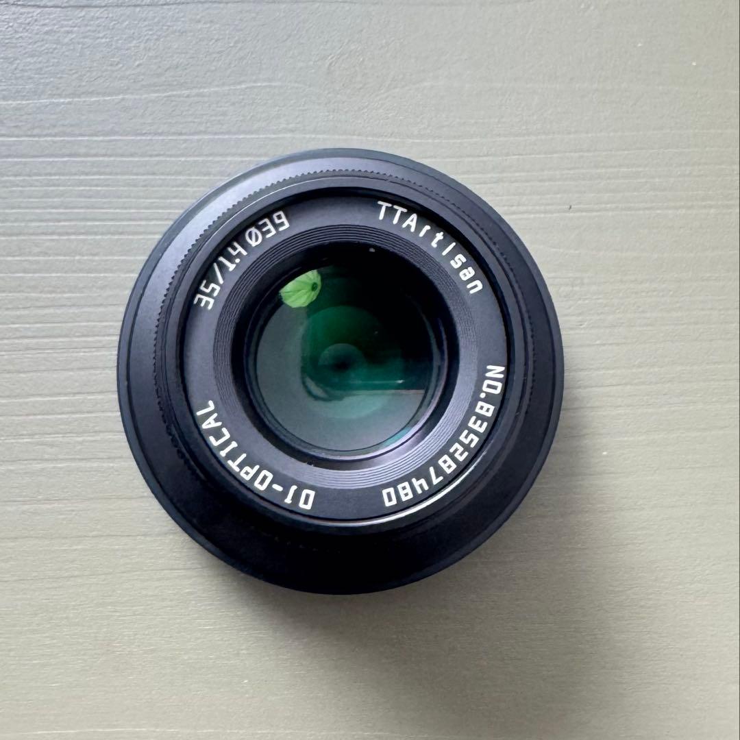 ほぼ新品TTArtisan 35mm f/1.4 CanonAPS-C銘匠光学