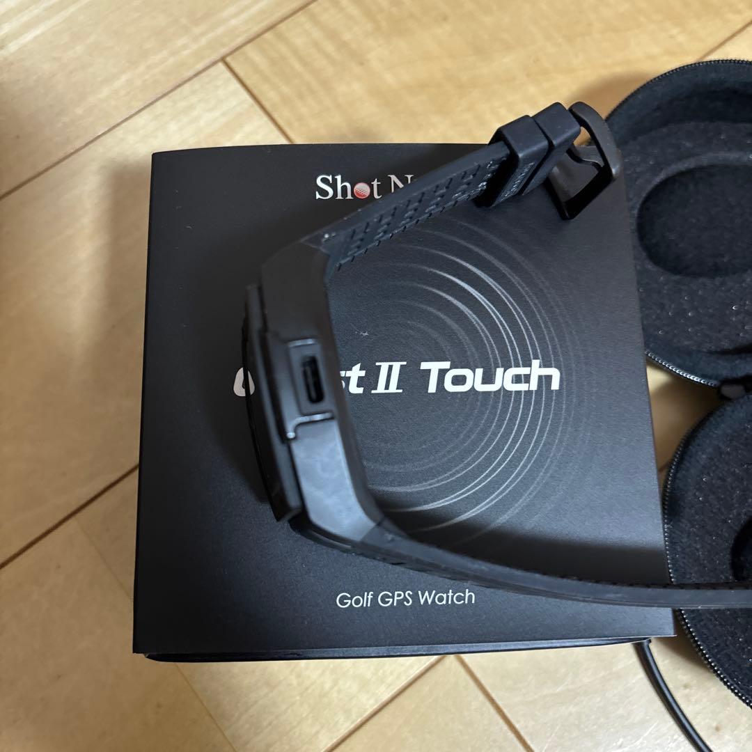 Shot Navi Crest II Touch ゴルフ GPSウォッチ