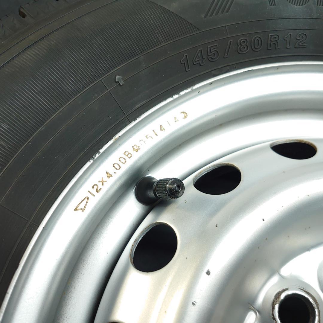 ダイハツ純正 冬 145/80R12 80/78 アトレー ハイゼット キャリィ