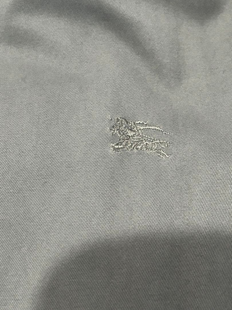 ジェン　BURBERRY BLUE LABELグレー モッズコート