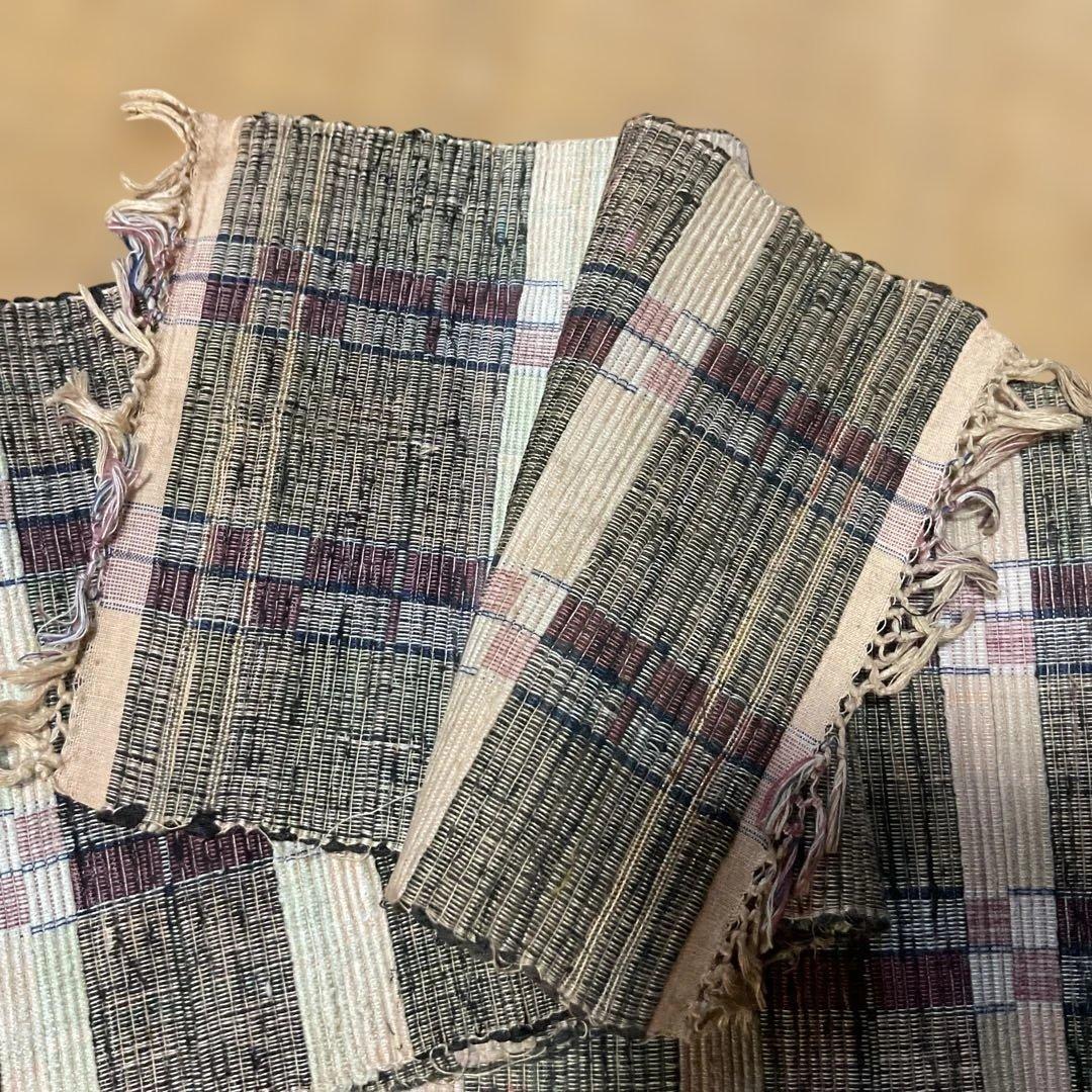 Os524 裂織 半幅帯