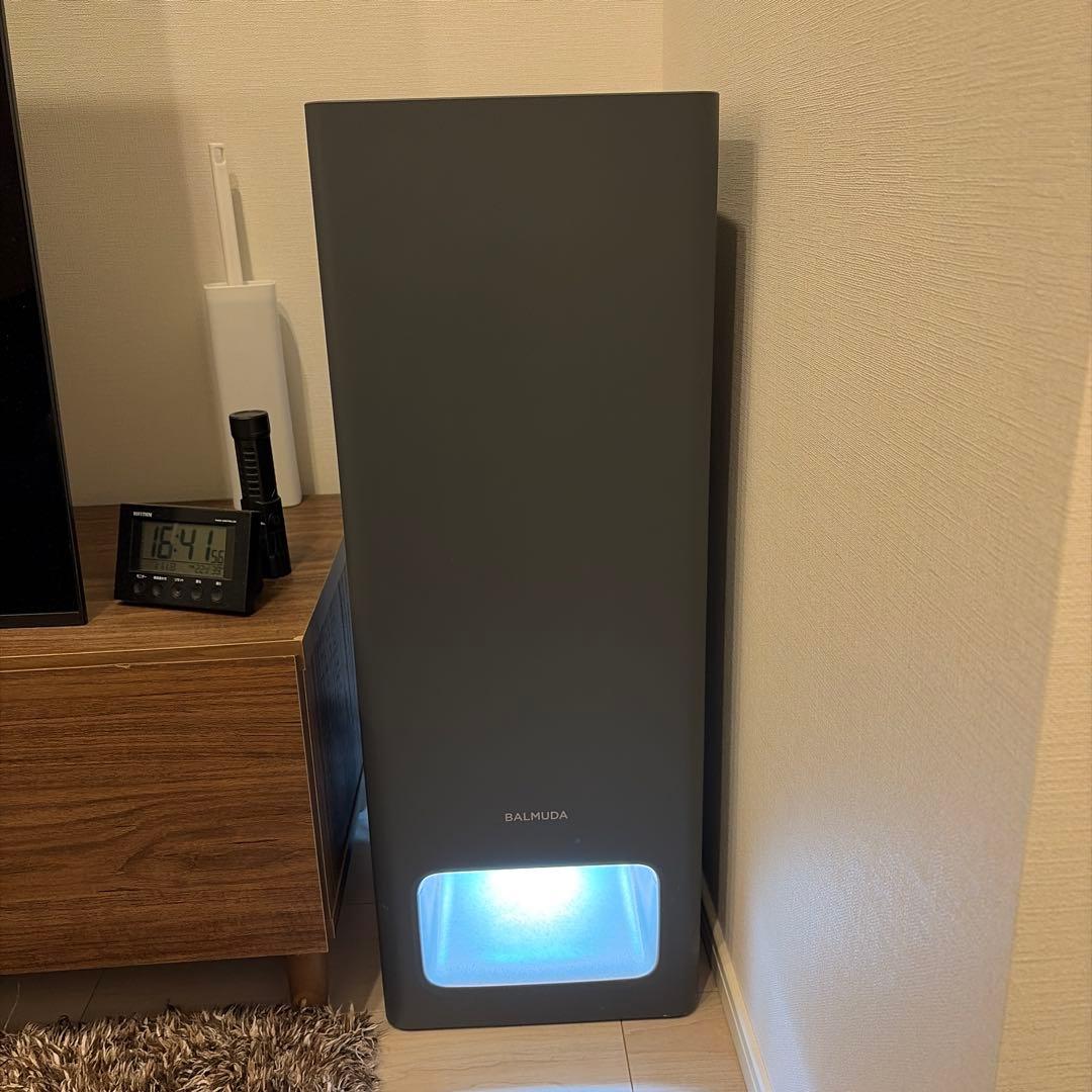 【美品】バルミューダ The Pure A01A-GR ダークグレー 空気清浄機