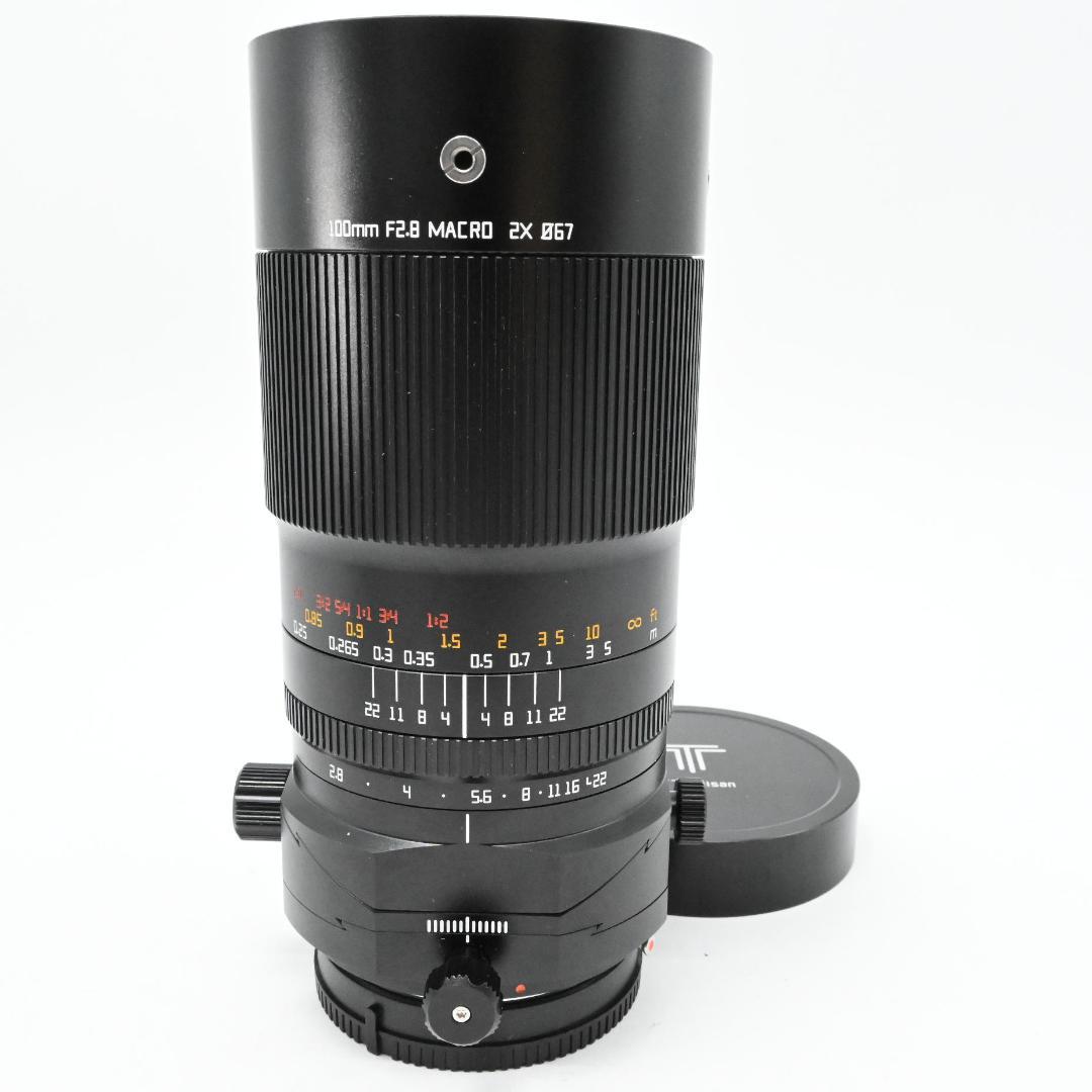 TTArtisan T&S 100 2.8 マクロ ソニーE ブラック