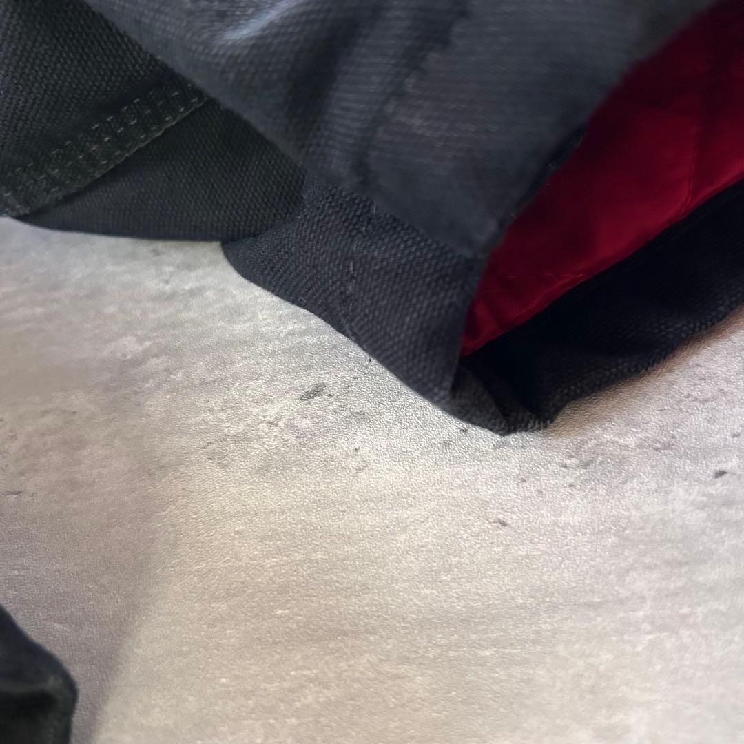 P275【裏地キルティング】【ダブルニー】カーハート オーバーオール 黒 ダック