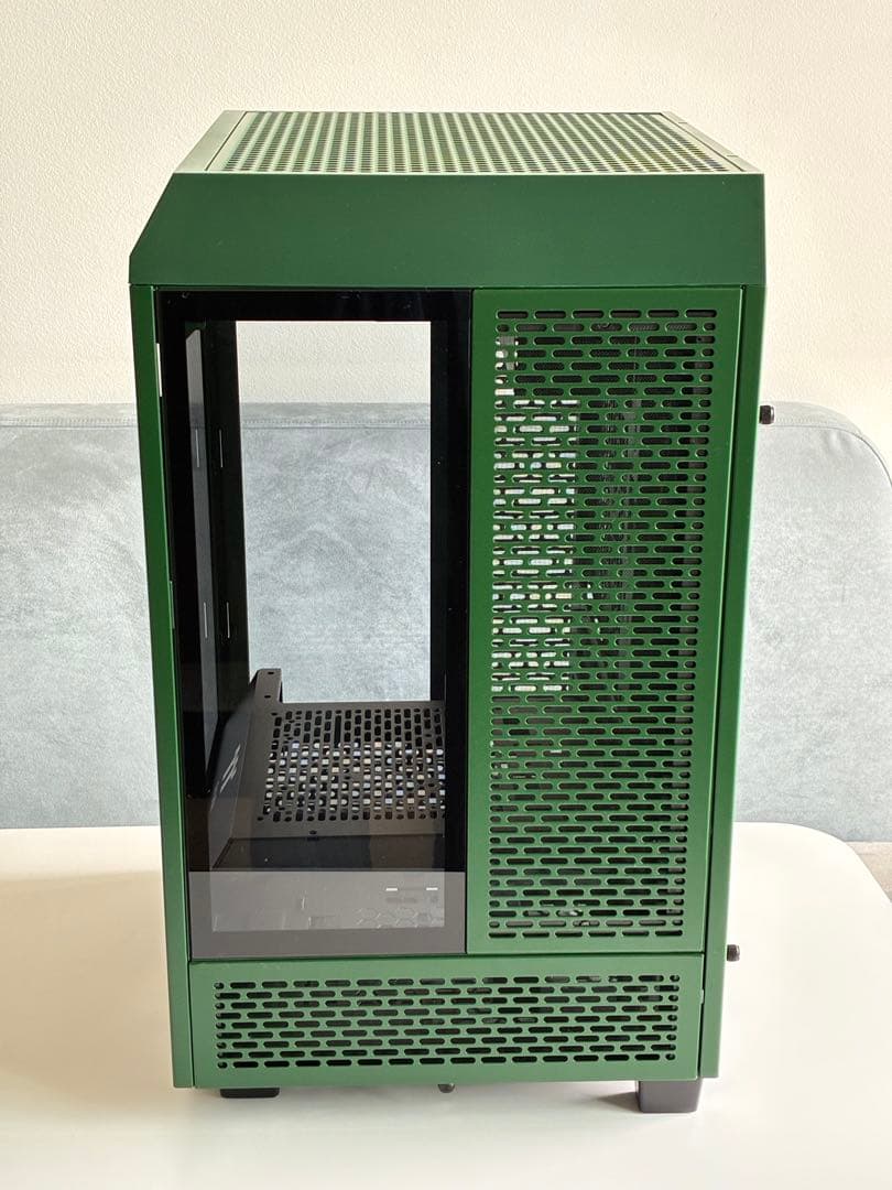 PCケース(自作PC用) Thermaltake The Tower 100 Racing Green