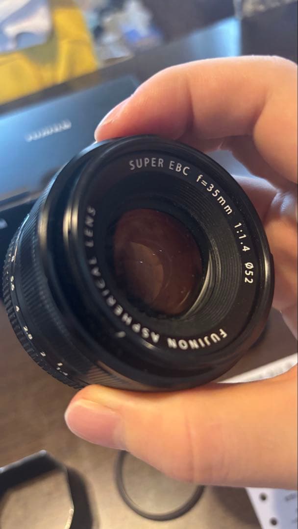 フジノンレンズ [XF35mmF1.4 R] ・箱付 ＋ブラックミストNo.1