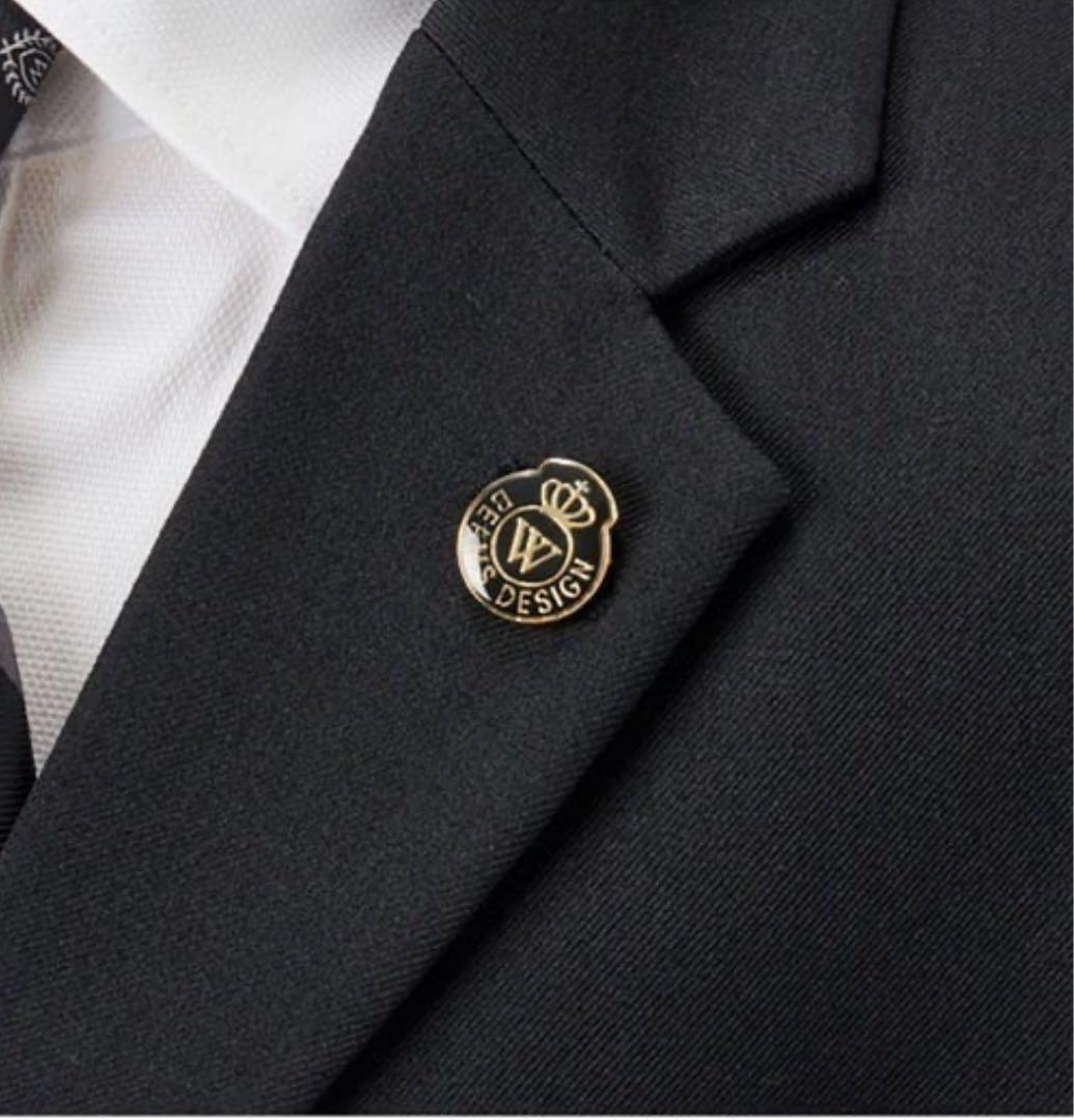 【美品】BEAMS DESIGN黒フォーマルスーツセット(150㎝)