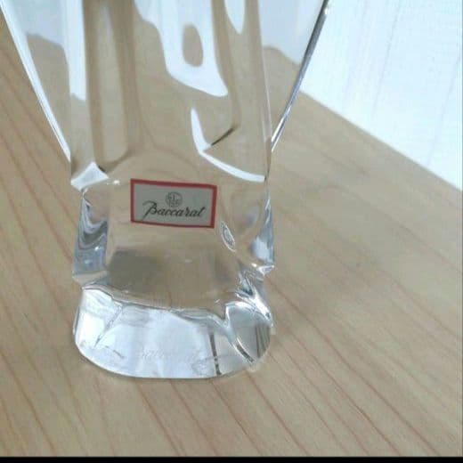 バカラ Baccarat クリスタル Angel 天使像 少々難あり エンジェル