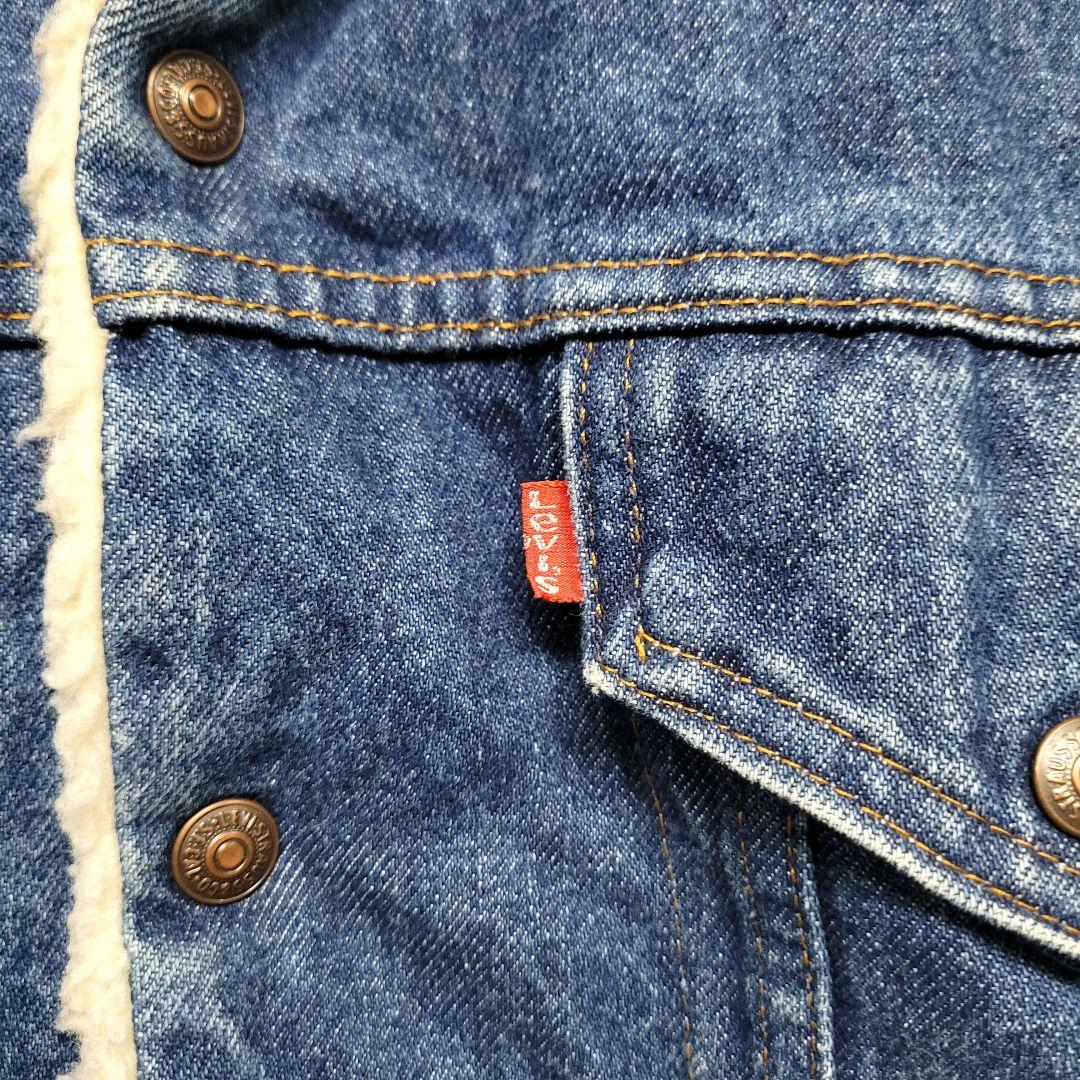 希少 80's 42L USA製 vintage Levi's ボアジャケット