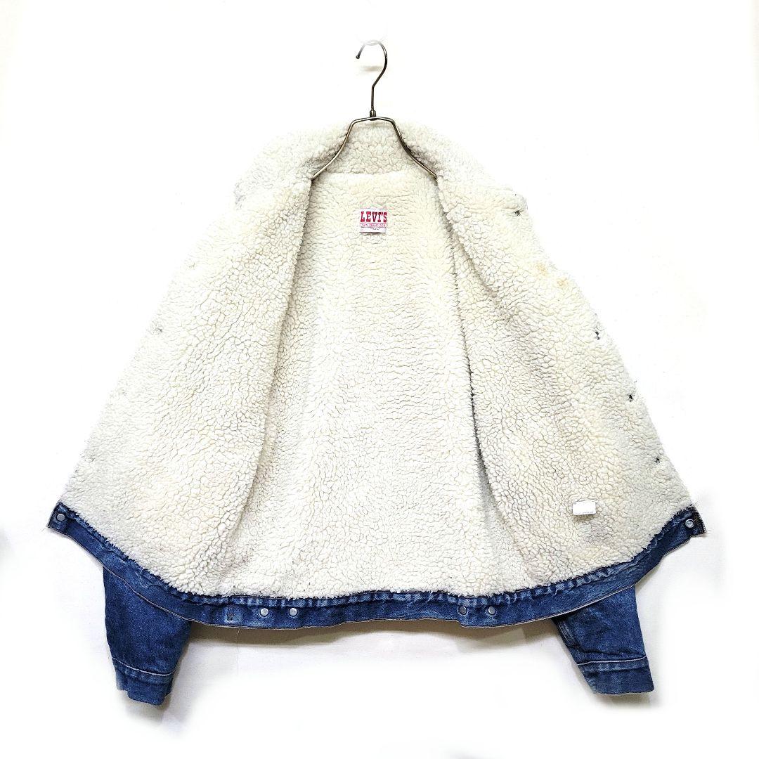 希少 80's 42L USA製 vintage Levi's ボアジャケット