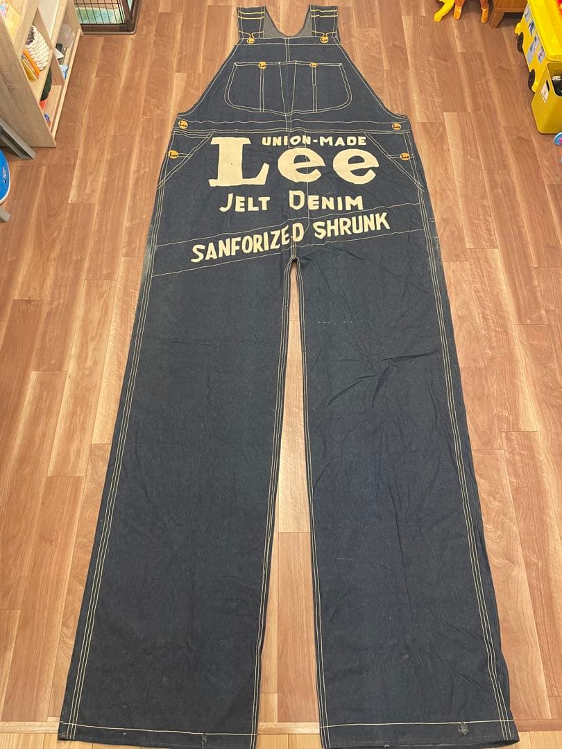 40s 50s ビンテージ Lee オーバーオール バナー 広告 非売品　アド物
