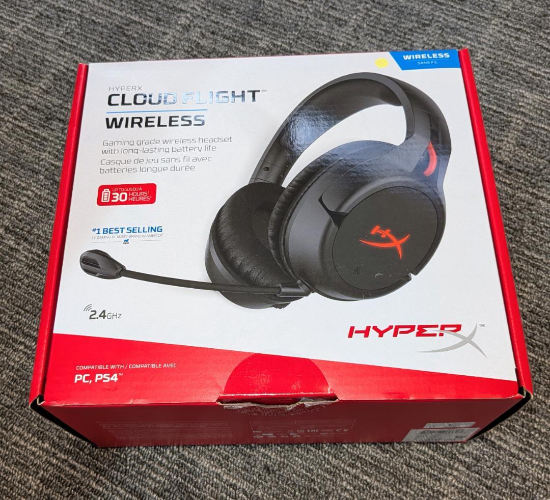 HyperX Cloud Flight ワイヤレスヘッドセット