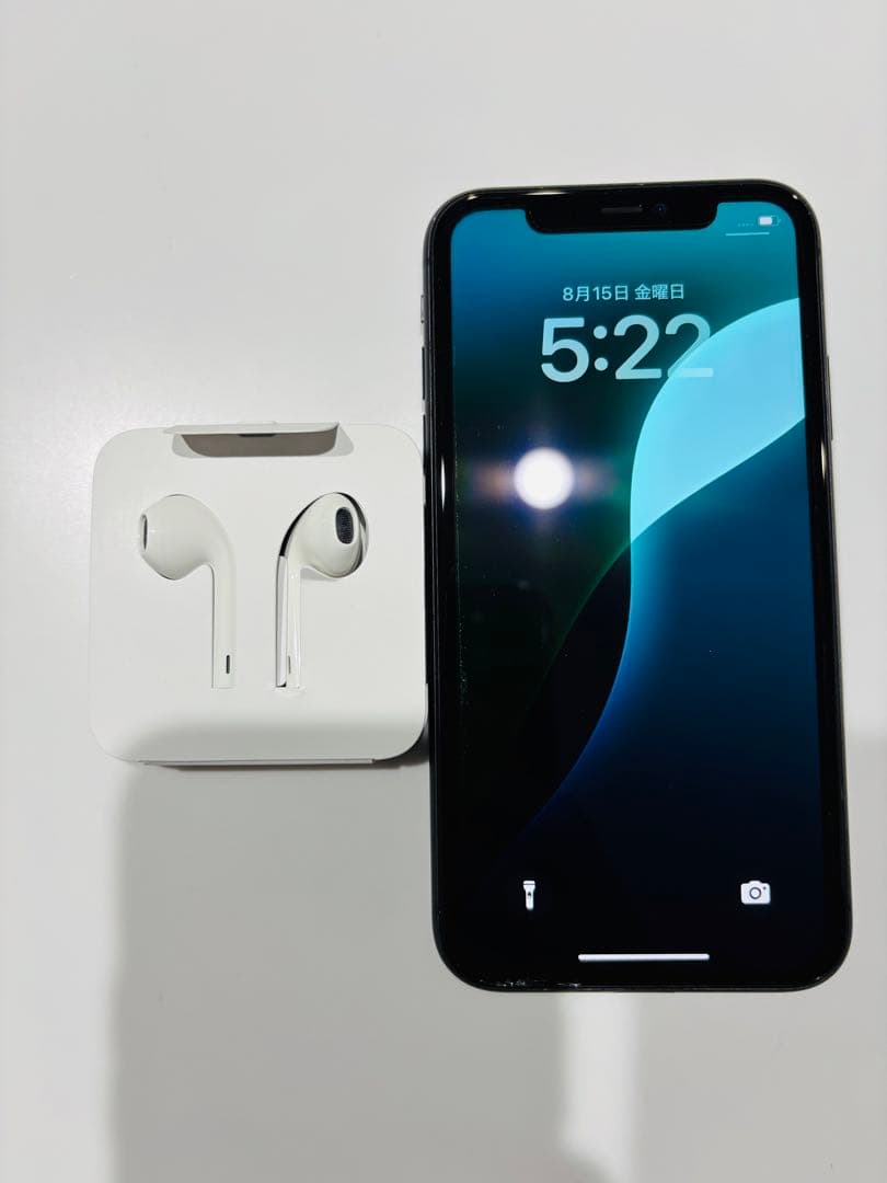 iPhone11 Black 256GB SIMフリー　付属イヤホン付き