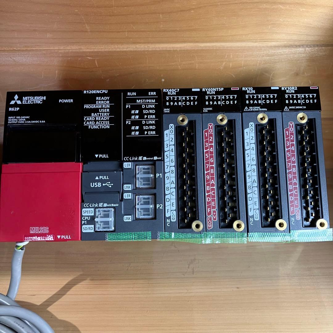 三菱電機 R120ENCPU シーケンサセット