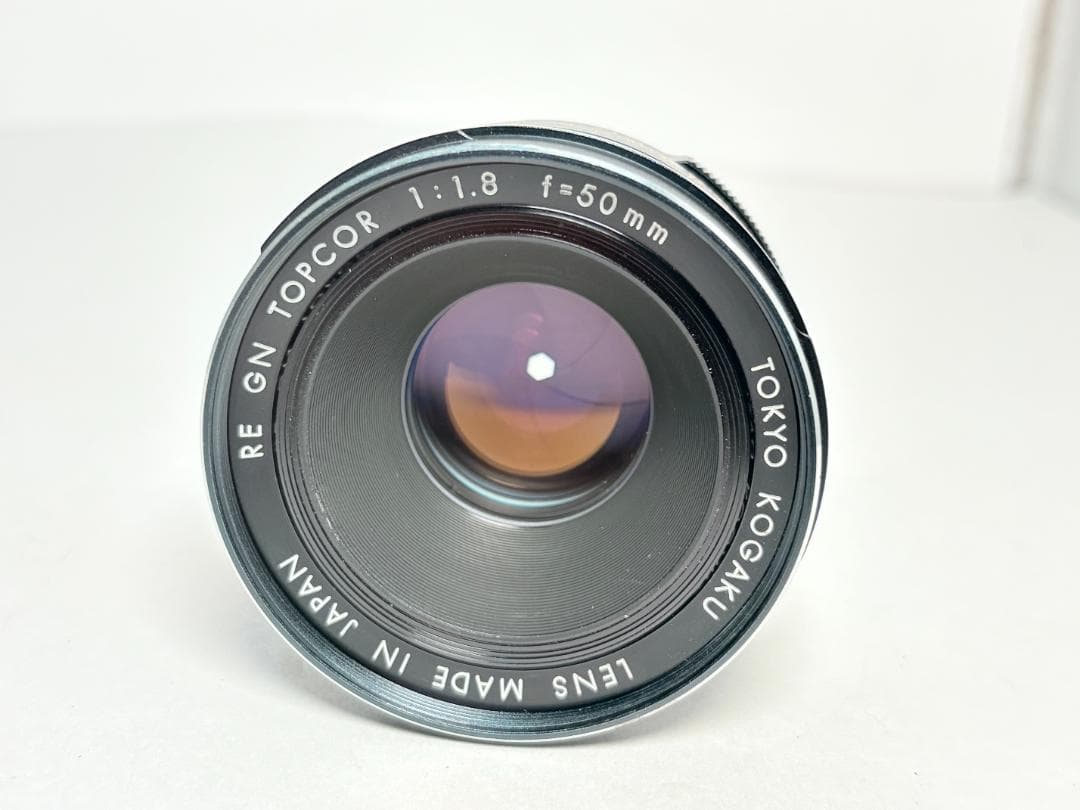 フィルムカメラ TOKYO KOGAKU RE GN TOPCOR 50mm F1.8