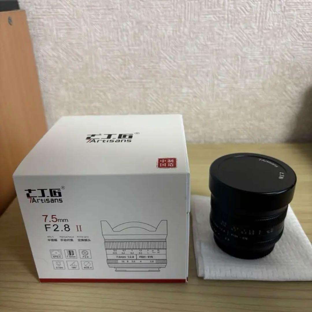 7Artisans 7.5mm F2.8 II 単焦点レンズ