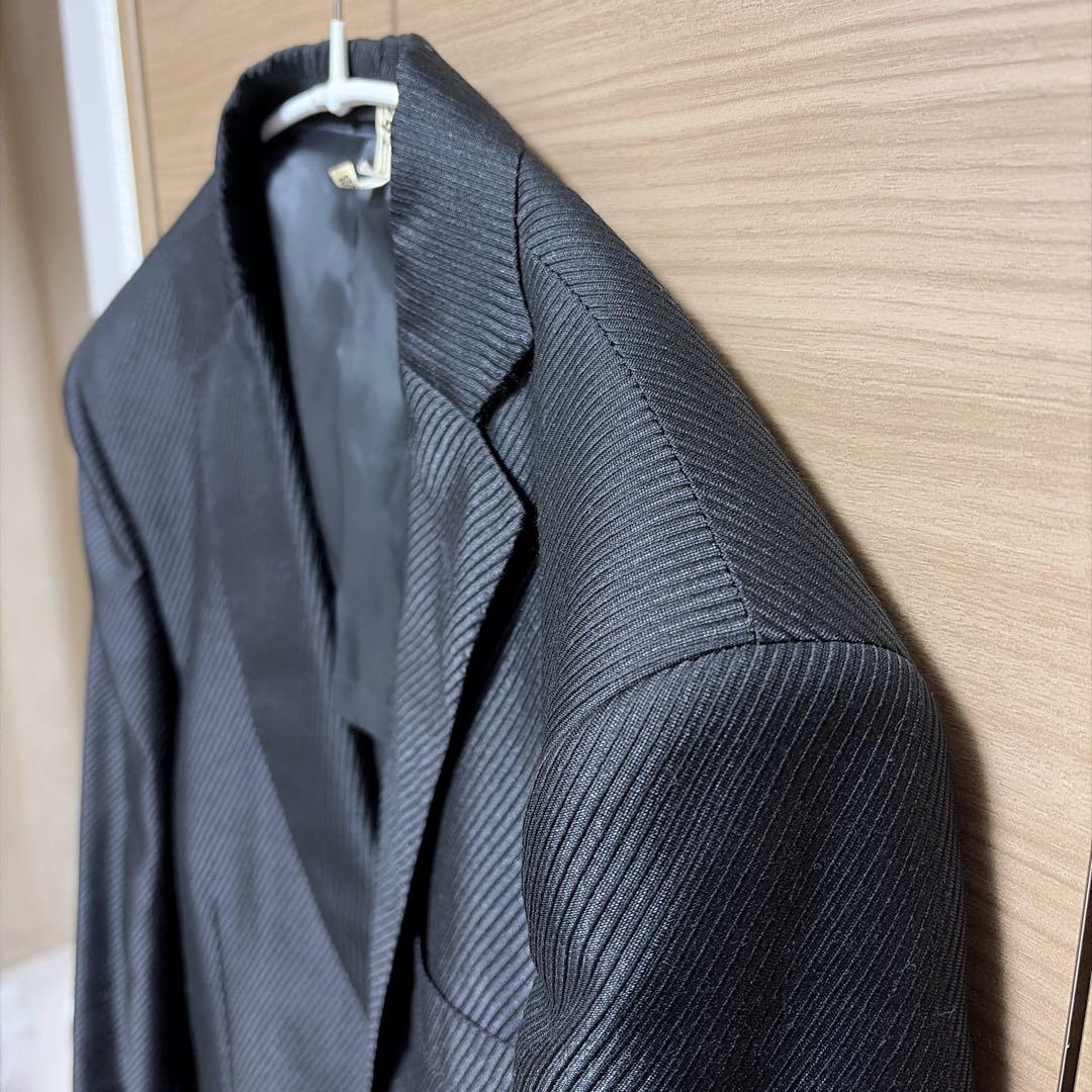 超希少！美品！マオカラー⭐︎メンズティノラス 3ピーススーツ 黒 Lサイズ