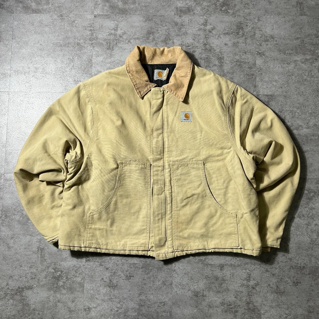 V*。様 80-90s 星タグ USA製 ブラウン カーハート トラディショナル