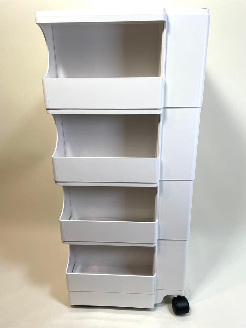 正規品　B-LINE/ボビーワゴン　5段ホワイト　MADE IN ITALY