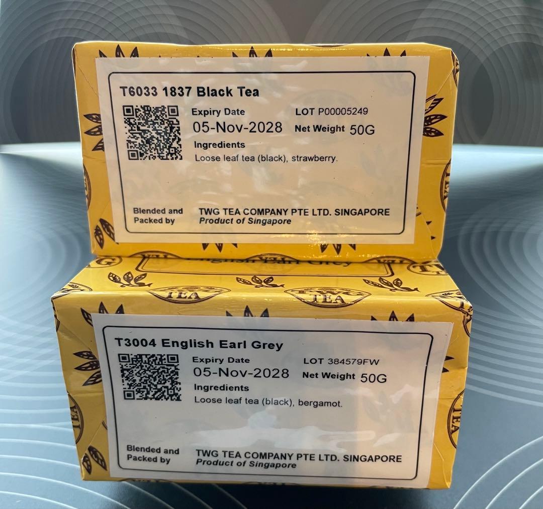 専用〜シンガポール﻿★TWG★紅茶の茶葉　2種類×2セット