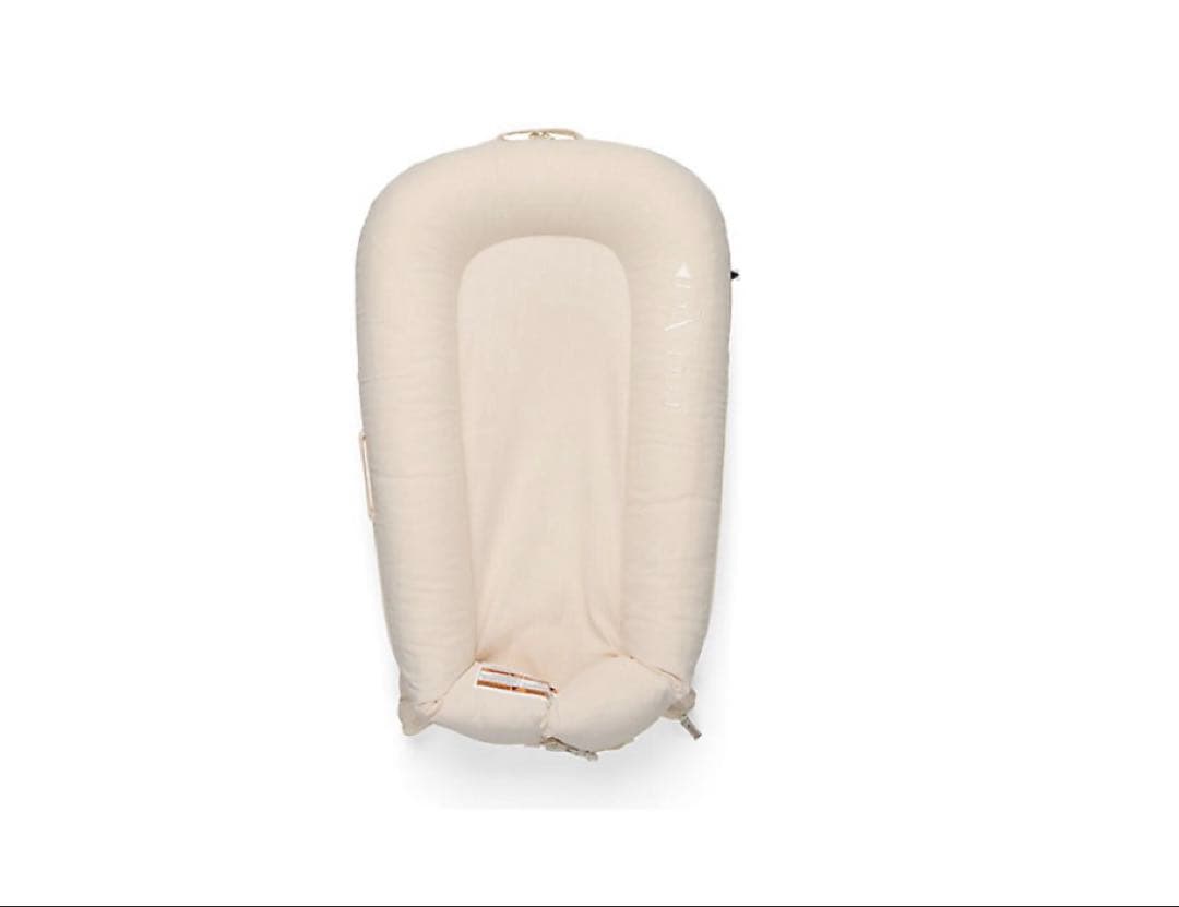 【美品箱付】DockATot Deluxe+Dock Sand Chambray