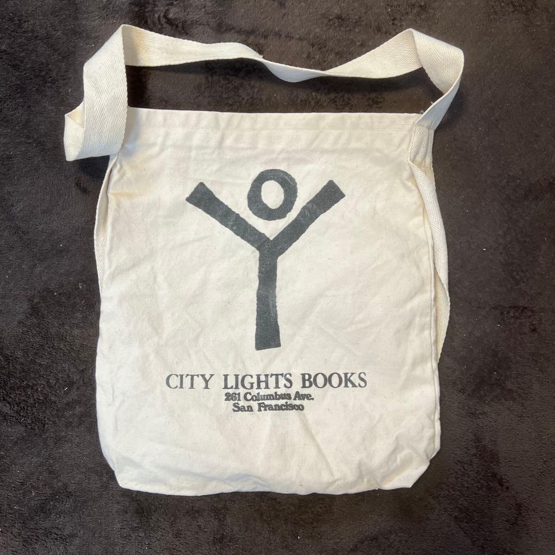 シティライツブックストア/ ビンテージ　ショルダーパック