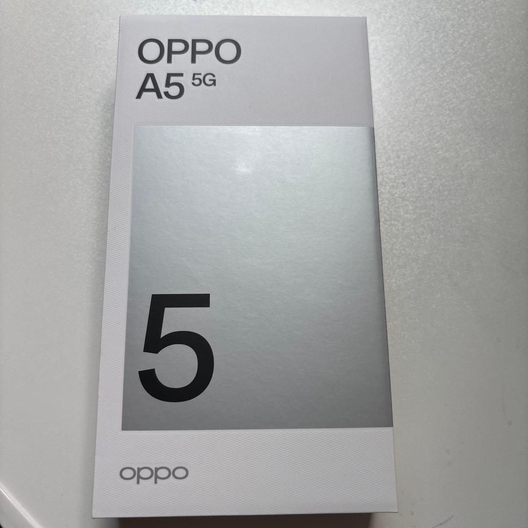 OPPO A5 5G 本体 ホワイト