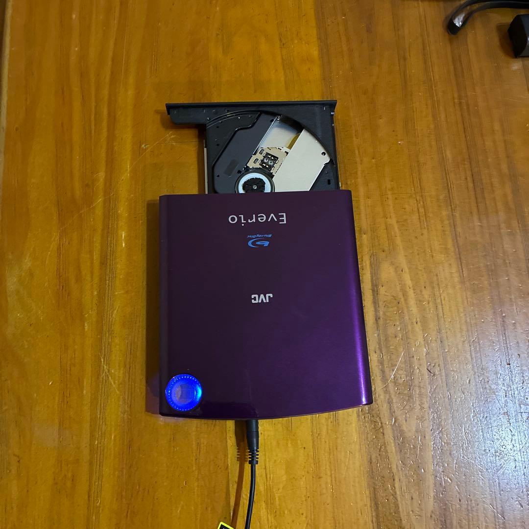 JVC GZ-E117 ハンディカム JVC BDライター　セット