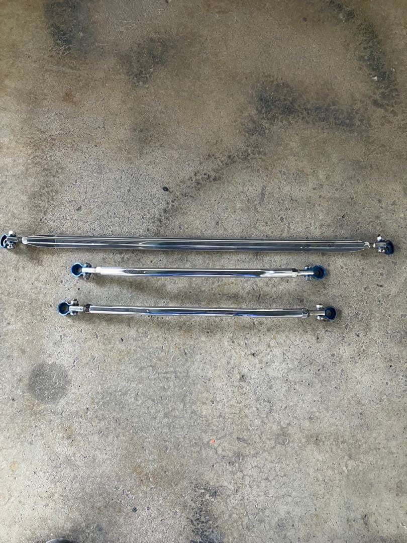 て*様 カワイ製作所　ハイゼット　S331V　直線番長仕様　剛性バー　セット　S