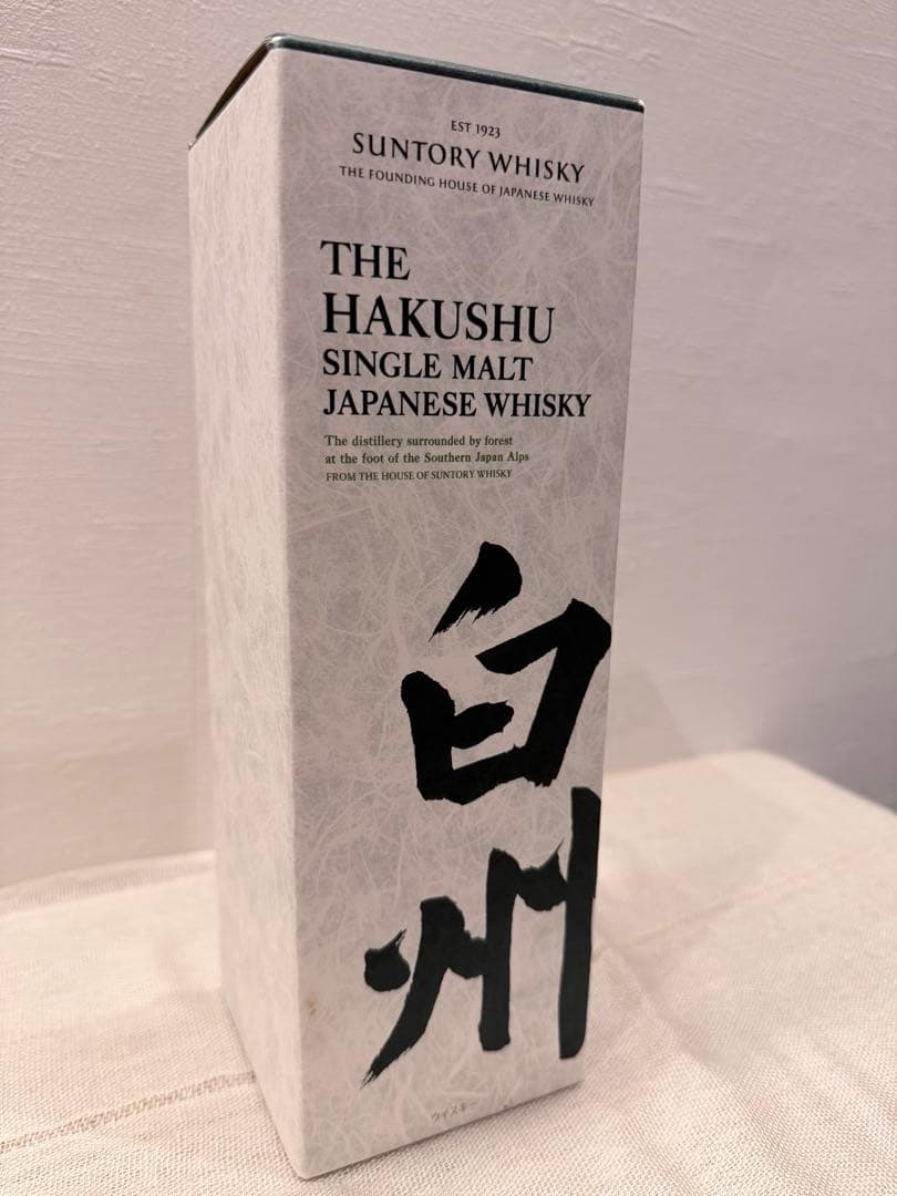 【新品・未開栓】サントリー シングルモルトウイスキー 白州 700ml 箱付き