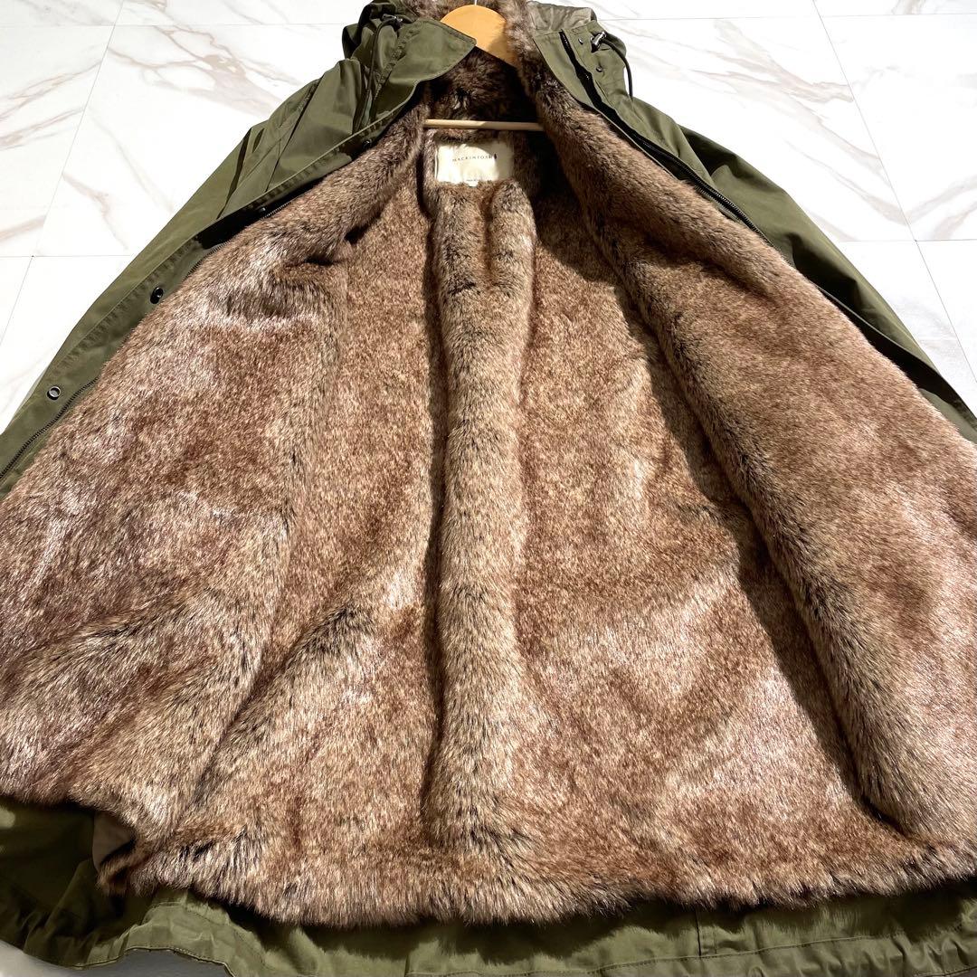 入手困難✨ マッキントッシュ モッズコート ファー付き レディース オリーブ