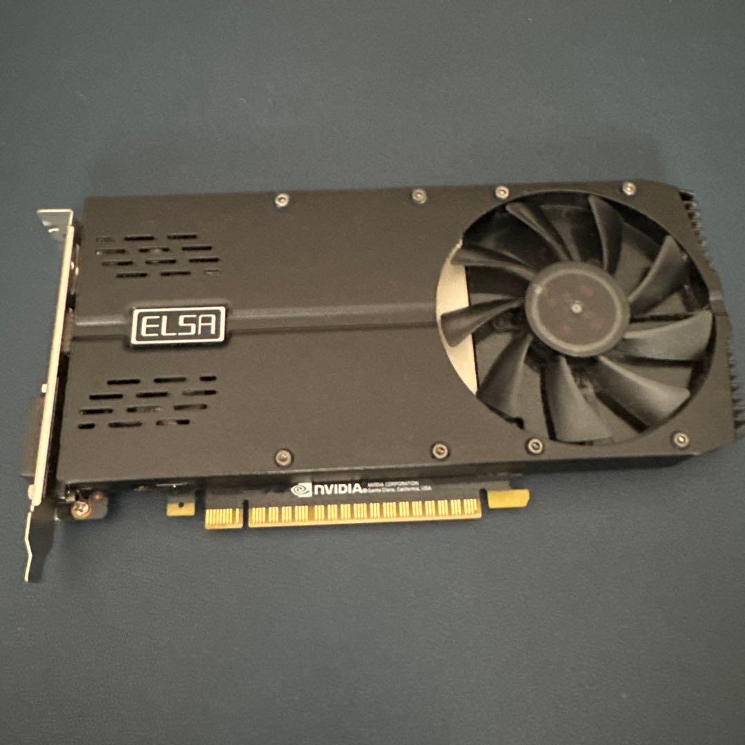 グラフィックボード・グラボ・ビデオカード ELSA GeForce GTX1050Ti 4GB